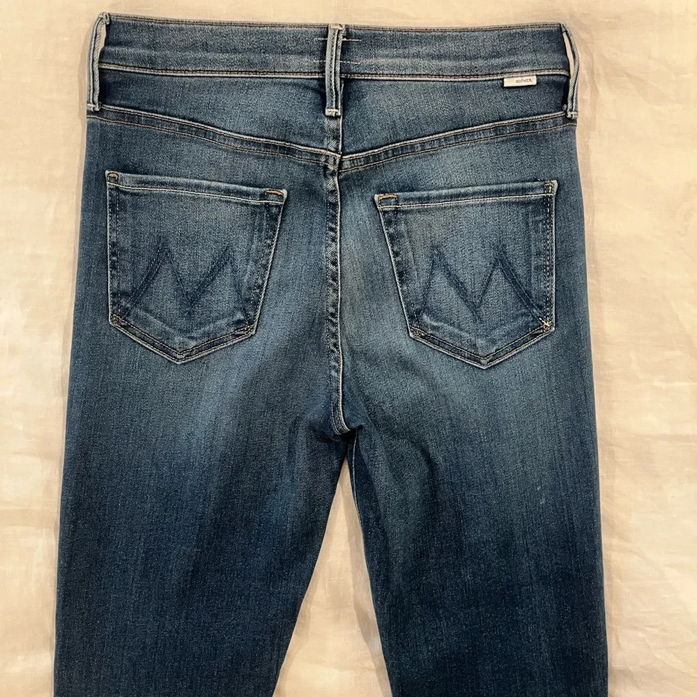 MOTHER The Mid Rise Dazzler Ankle Jeans - Picture 6 of 6